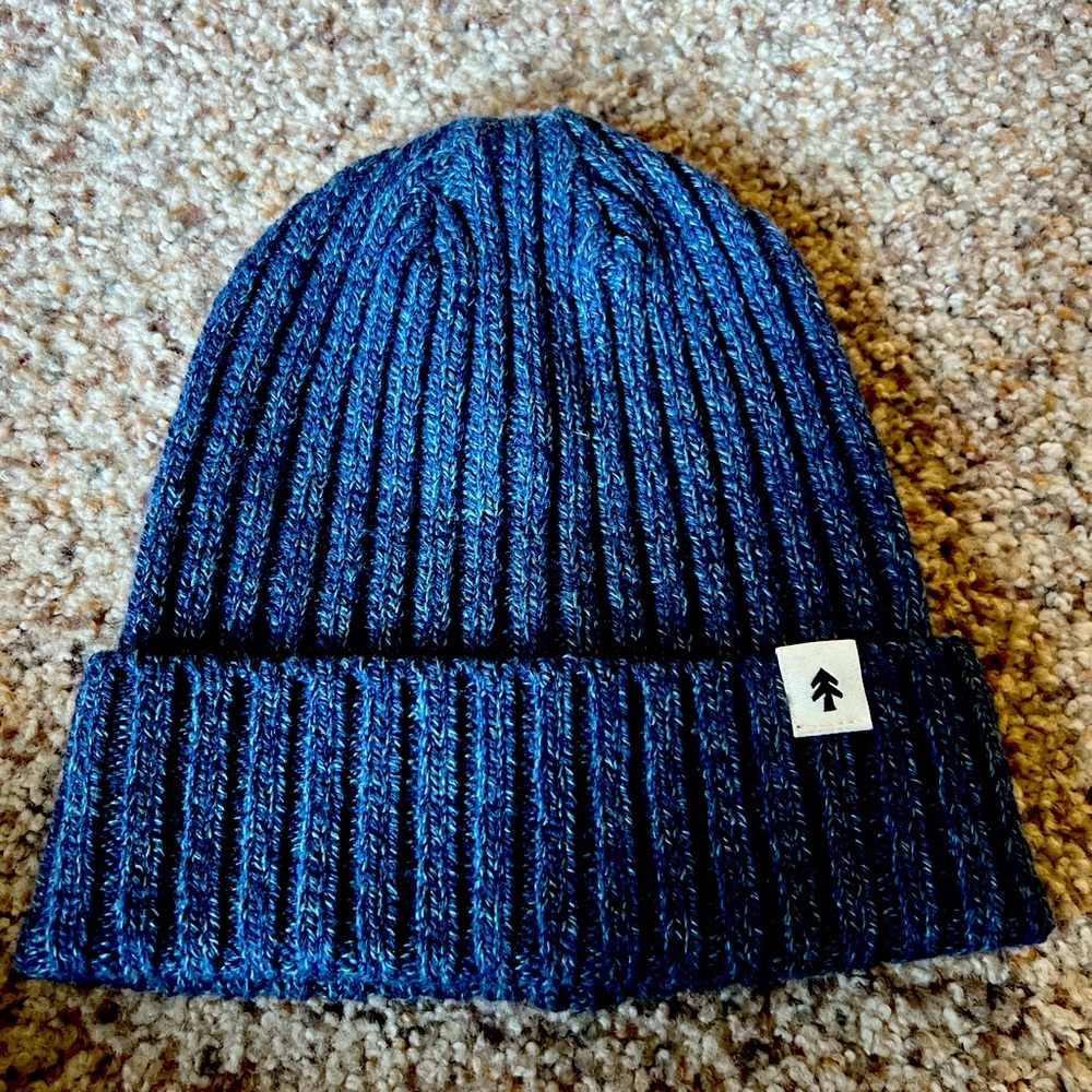 Parks Project Beanie in Speckled Blue
